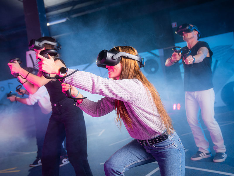 Virtual Discovery - Free-Roam Multiplayer Location-Based Virtual Reality Entertainment Solutions
